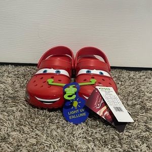 Crocs Classic Clog Cars Lightning Mcqueen Limited Edition- Rare! Size 4M…